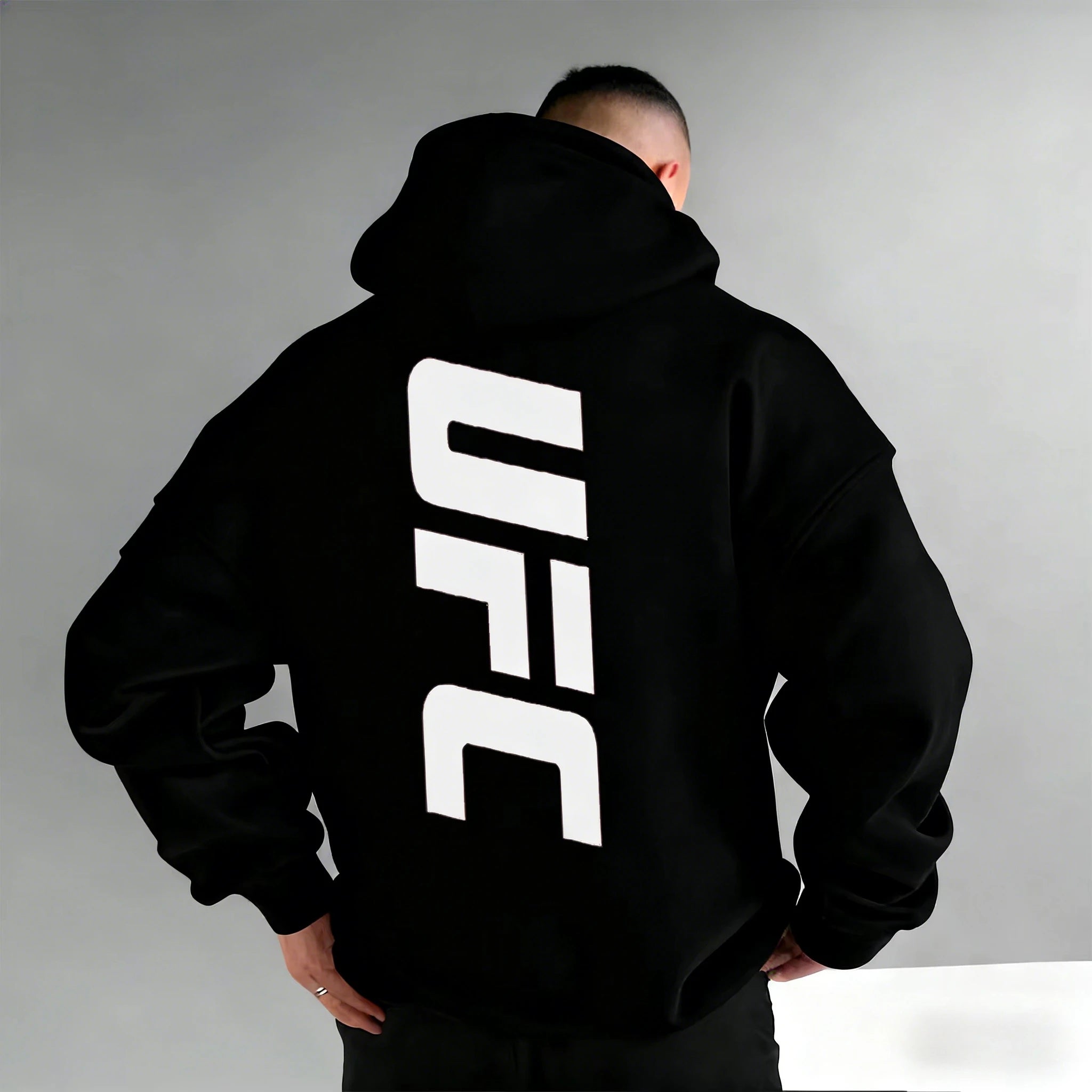 New autumn/winter hooded sweatshirt/sweatshirt, UFC Eagle MMA Mixed Martial Arts Boxing Kickboxing Hoodie, Couple Street Style F