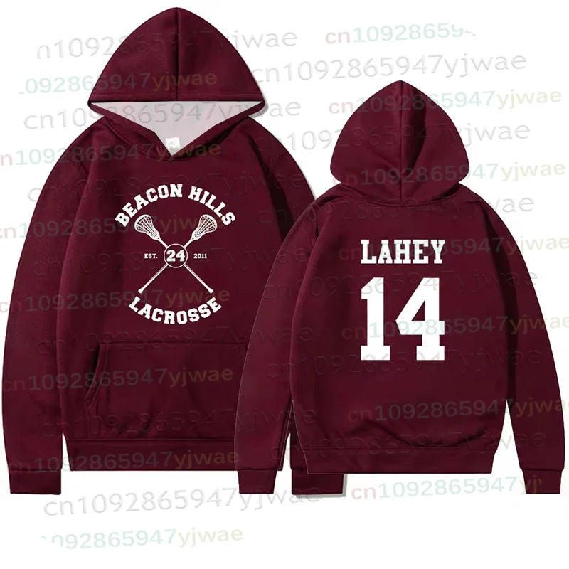 Teen Wolf Hoodie Beacon Hills Stilinski 24 Lahey McCall Pullover