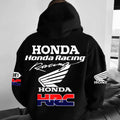 Motorcycle Enthusiast Hoodie Men Women Autumn/Winter Long Sleeved Pullover Motorcycle Honda Printed Sports And Leisure Jacket
