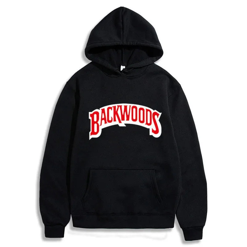 Backwoods Hoodie Men Women Sweatshirt Print Unisex Streetwear Hip Hop Style Autumn Winter Fashion Hip Hop Tops Clothes Male